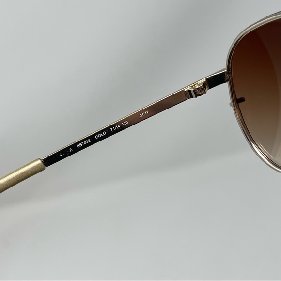 Bebe Sunglasses Aviator BB 7032  Womens Eyewear Fashion Oversized Gold Brown - Picture 6 of 14